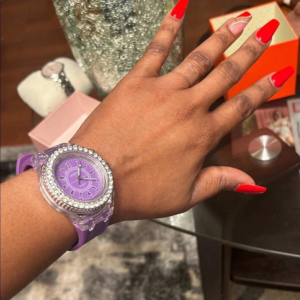 Purple Women's Watch - Picture 9 of 11